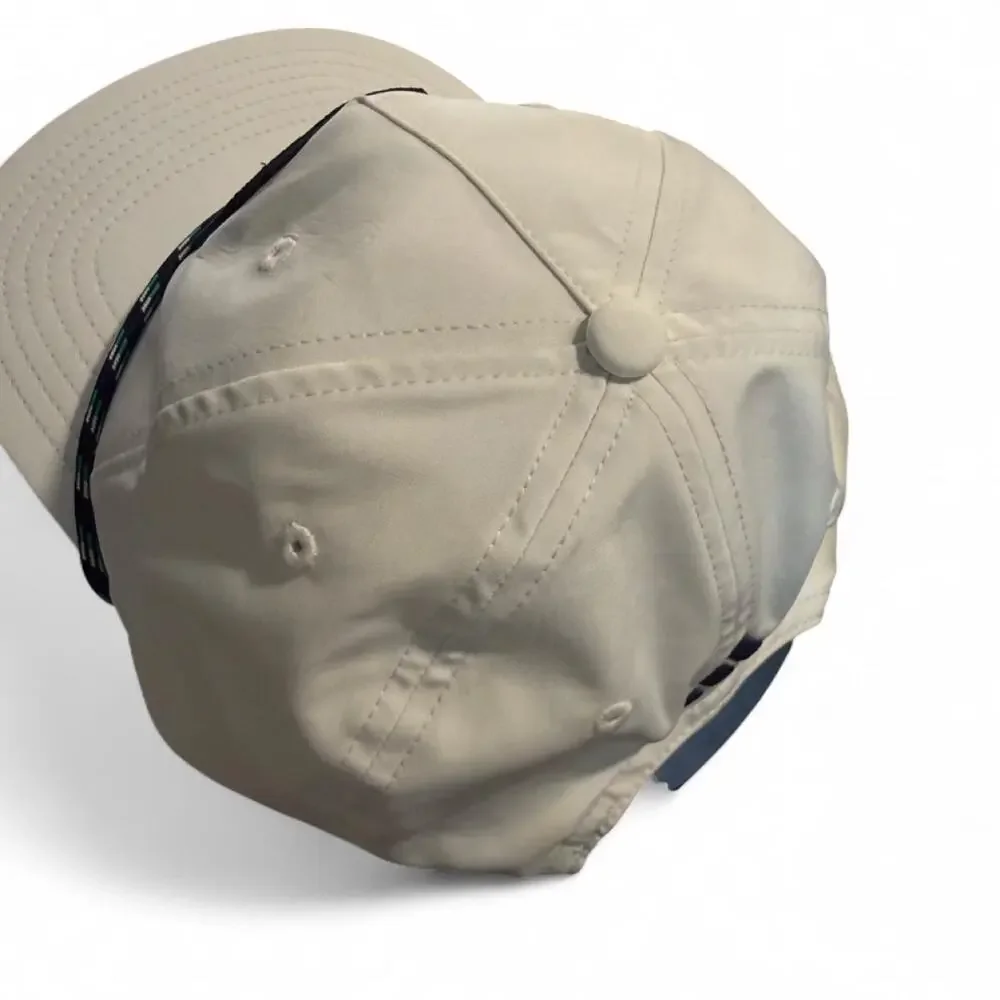 Adidas Golf Club White Hat “Let’s Swing Party!” Youth Adjustable Cap Preppy